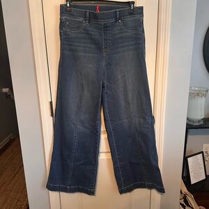 SPANX Blue Flare & Wide Leg Jeans
